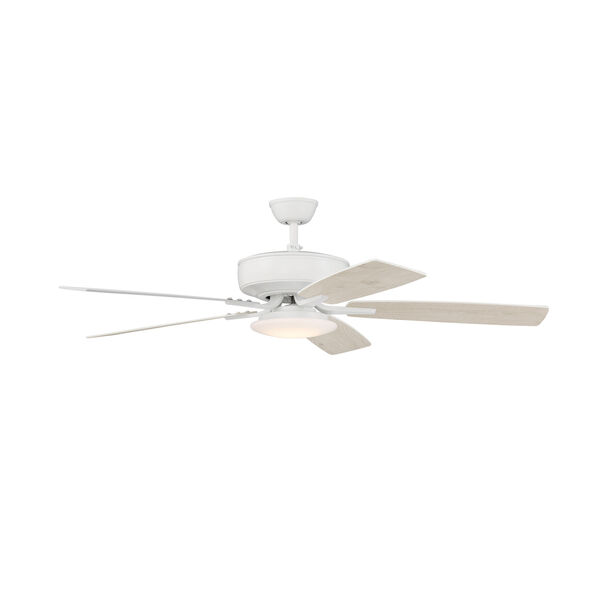 Pro Plus White 52-Inch LED Ceiling Fan, image 5