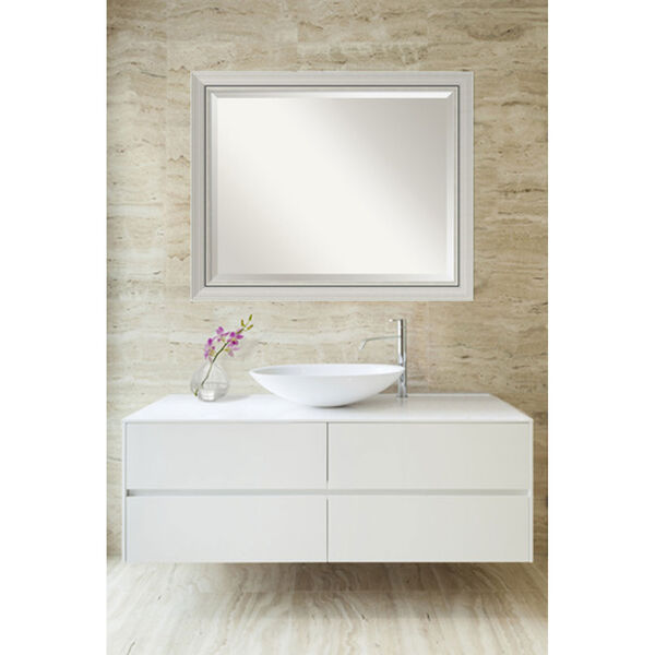 Romano Narrow Silver 32 x 26 In. Bathroom Mirror, image 4