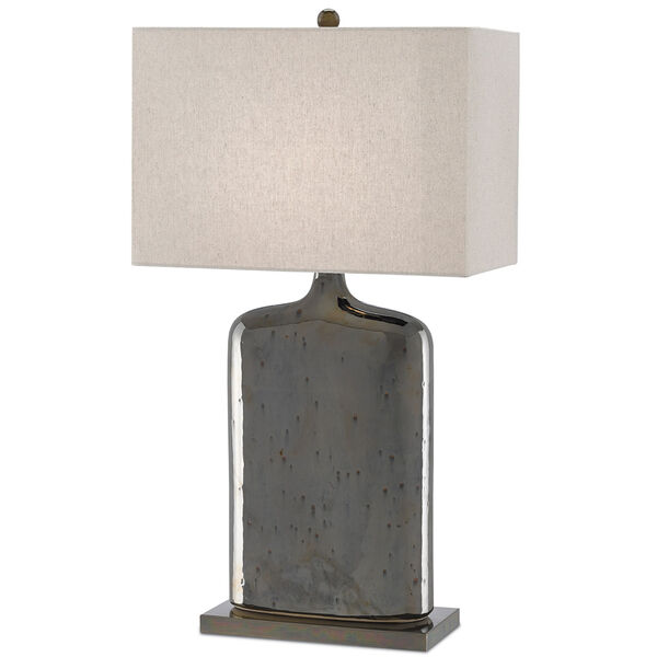 Musing Rustic Metallic Bronze and Bronze One-Light Table Lamp, image 1