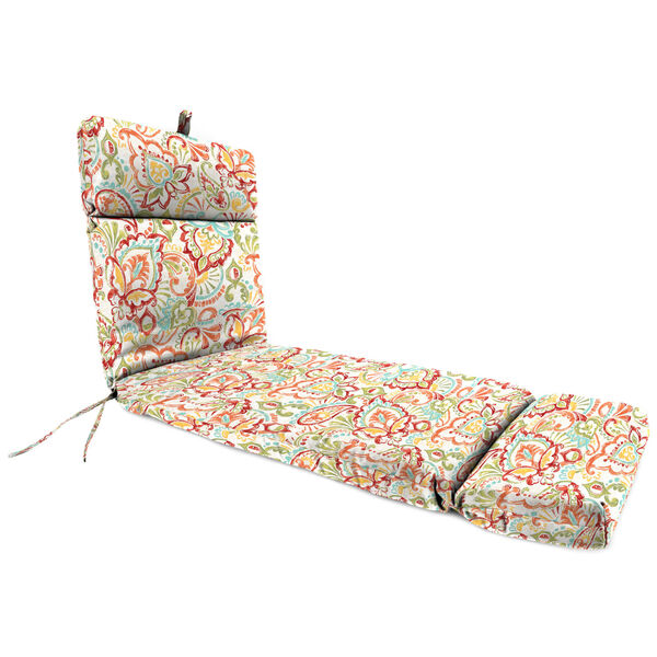 Mallitta Papaya Chaise Lounge Cushion, image 1