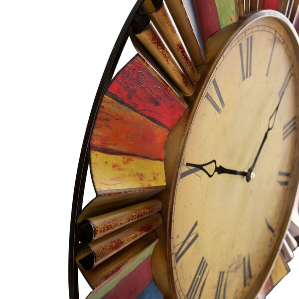 Multicolor Wall Clock, image 4