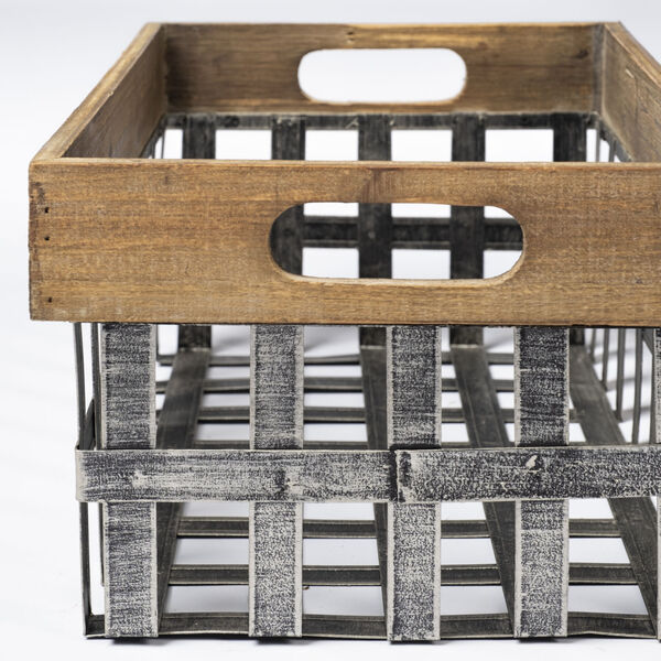 Chartrand Brown Basket, Set of 2, image 5