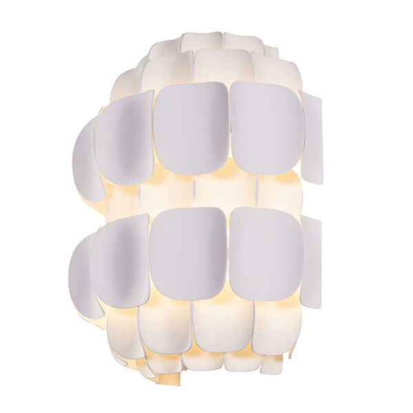 Swoon Matte White One-Light Wall Sconce, image 2