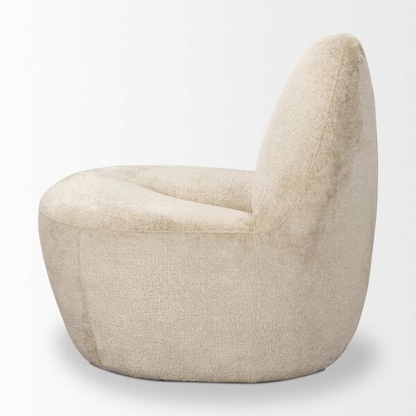 Beverly Beige Chenille Accent Chair, image 4