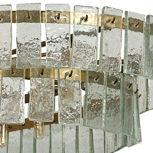 Wallace Gold 10-Light Chandelier, image 4