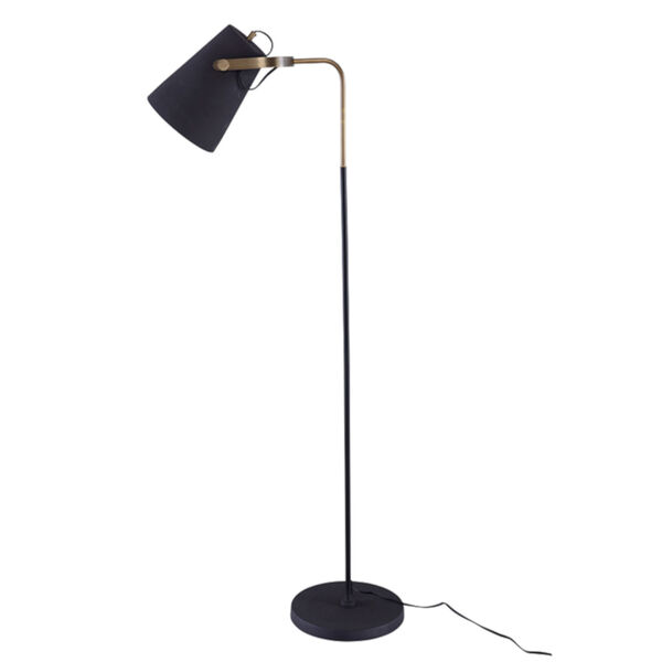Sawyer Dark Gray One-Light Floor Lamp, image 3