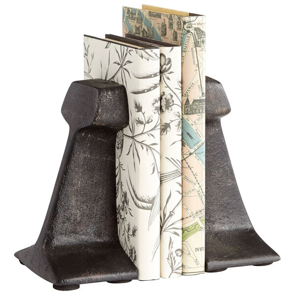 Smithy Zinc Bookends, image 1