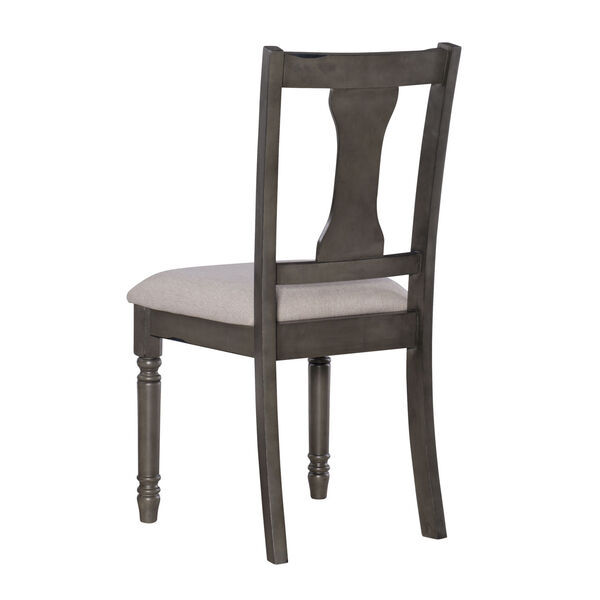 Mason Dark Grey Side Chairs, image 4
