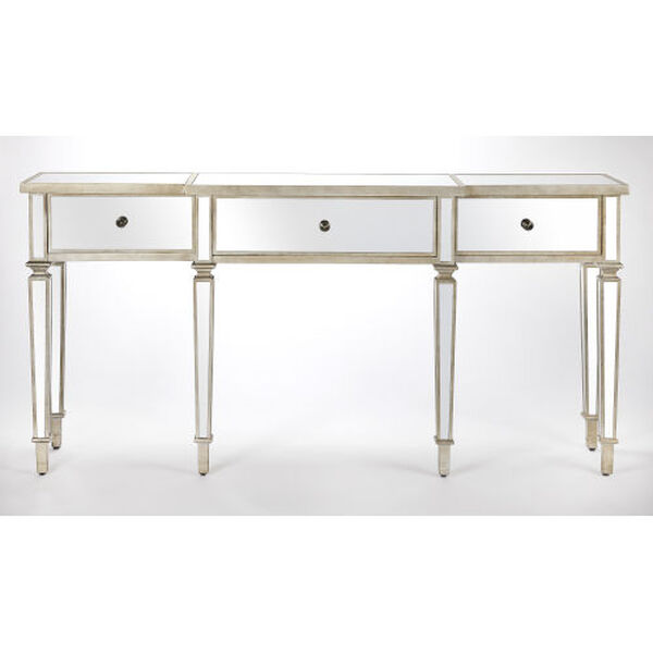 Gray 35-Inch Console and Sofa Table, image 6