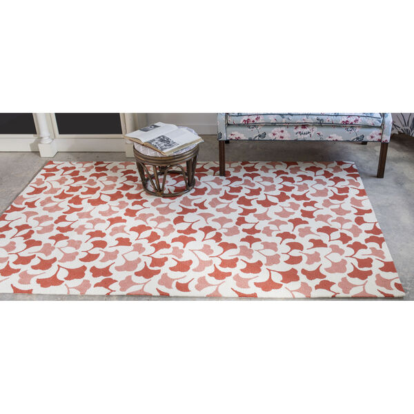 Howards End Red and Pink Indoor/Outdoor Rug, image 2