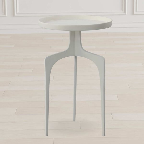 Kenna White Accent Table, image 2