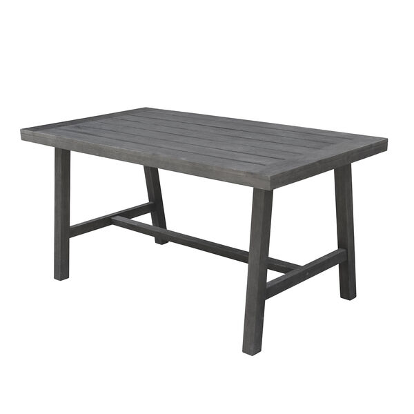 Renaissance Grey Outdoor Picnic Dining Table, image 1