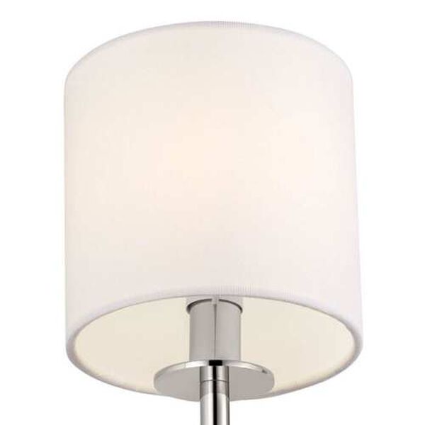 Ali Polished Nickel One-Light Round Wall Sconce, image 5