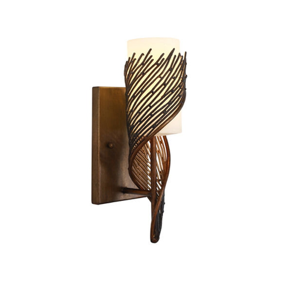 Flow Hammered Ore One Light Wall Sconce, image 3