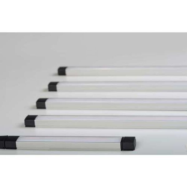 CounterMax Brushed Aluminum 12-Inch LED Slim Stick Under Cabinet Light, image 2