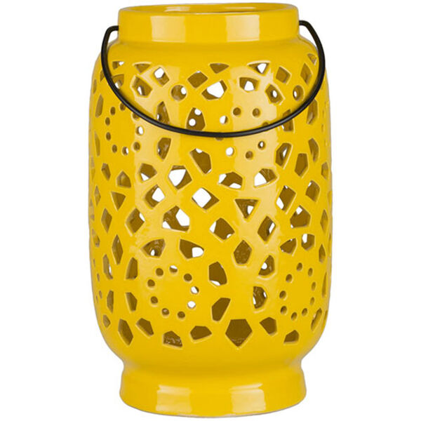 Quinn Large Mustard Lantern, image 1