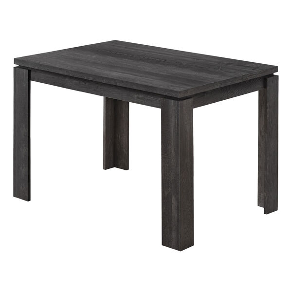 Black 47-Inch Dining Table, image 1