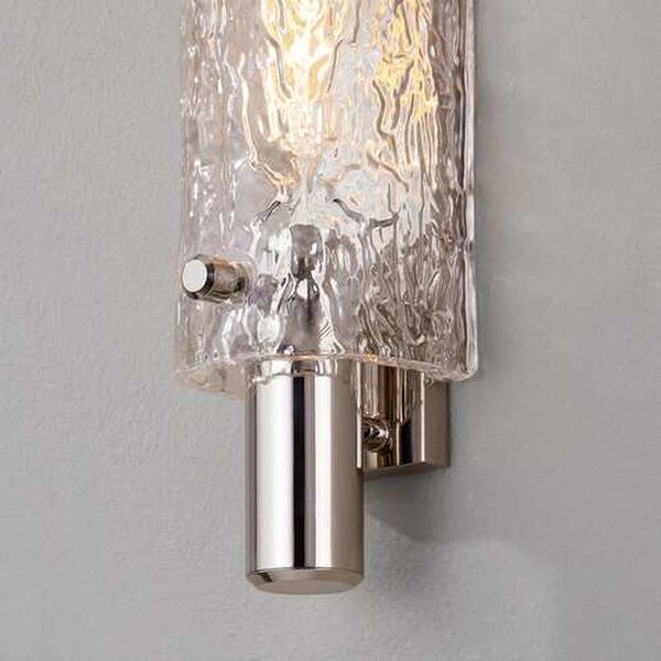 Harwich Polished Nickel One-Light Wall Sconce, image 3