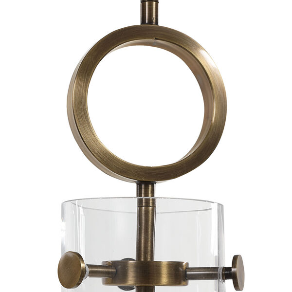 Imbuto Aged Brass One-Light Pendant, image 6