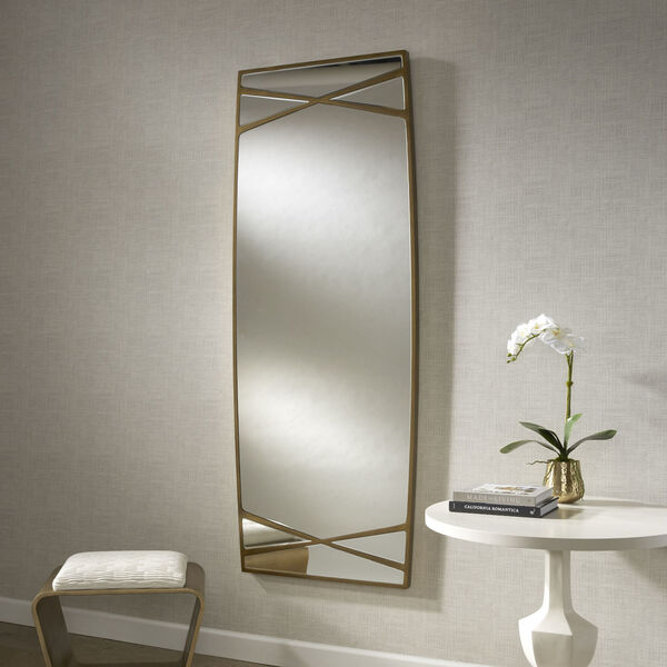 Gentry Antique Gold Oversized Wall Mirror, image 2