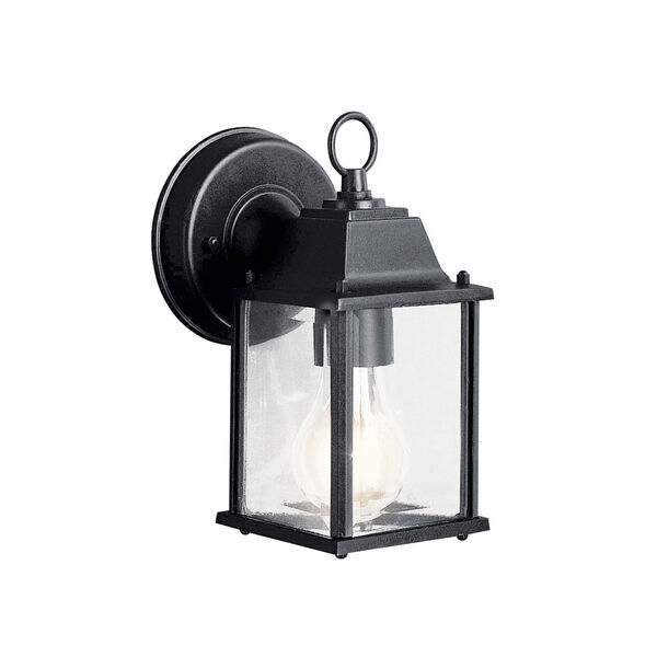 Barrie Black Outdoor LED Wall Sconce, image 1