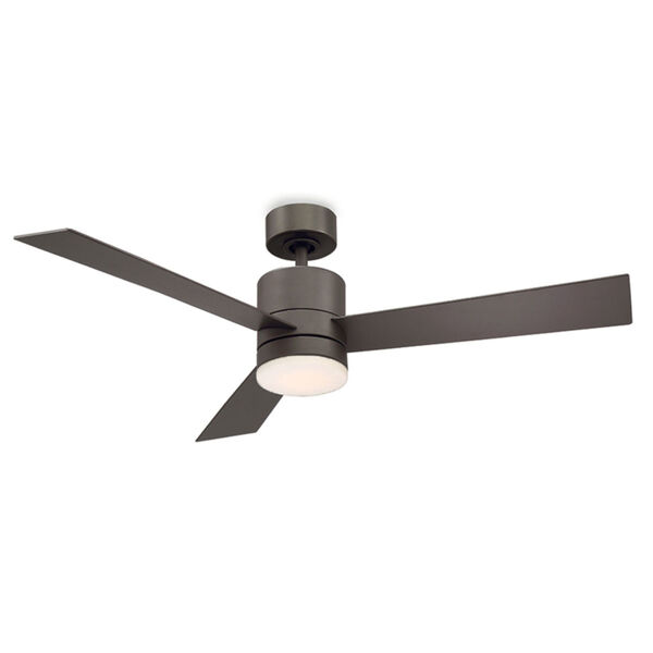 Axis Bronze 52-Inch 3000K LED Downrod Ceiling Fans, image 1