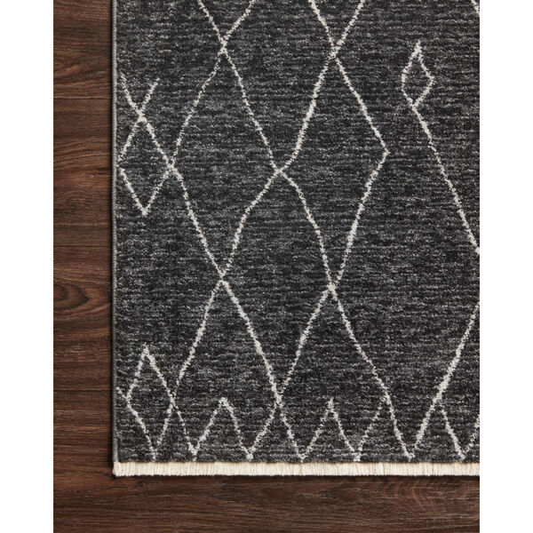 Vance Charcoal and Dove Patterned Area Rug, image 5