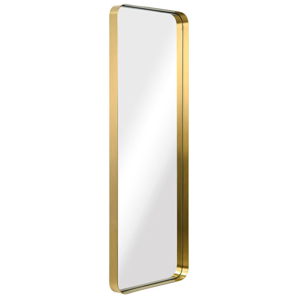 Gold 18 x 48-Inch Rectangle Wall Mirror, image 2