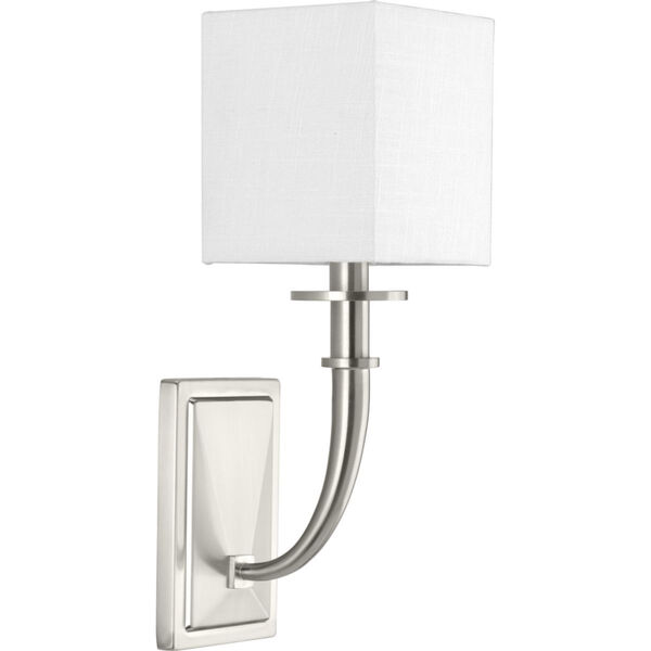 P710025-009: Avana Brushed Nickel One-Light Wall Sconce, image 1