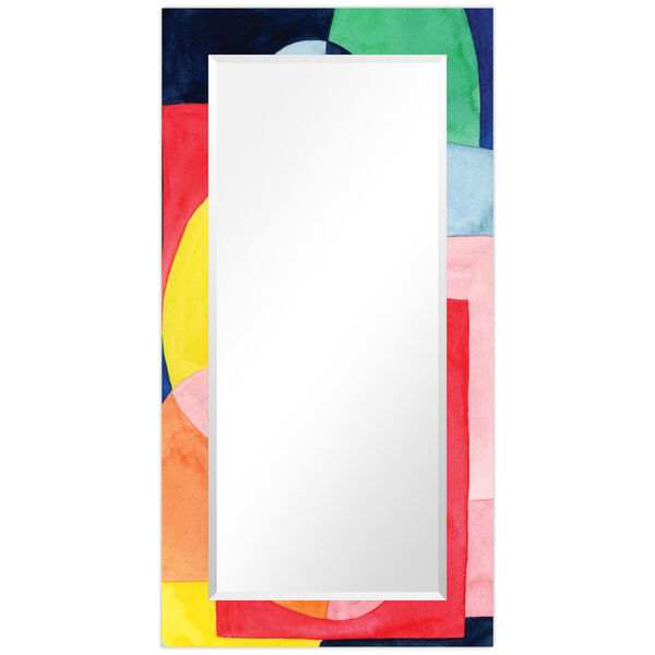 Launder Multicolor 54 x 28-Inch Rectangular Beveled Wall Mirror, image 6