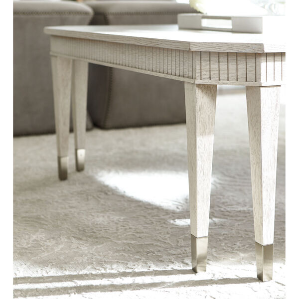 Allure Manor White 44-Inch Cocktail Table, image 4
