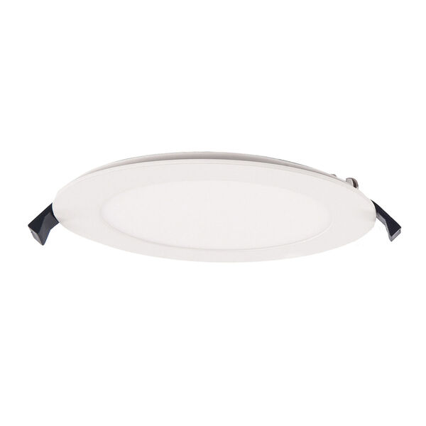Lotos White Six-Inch LED Round Recessed Light Kit, image 3