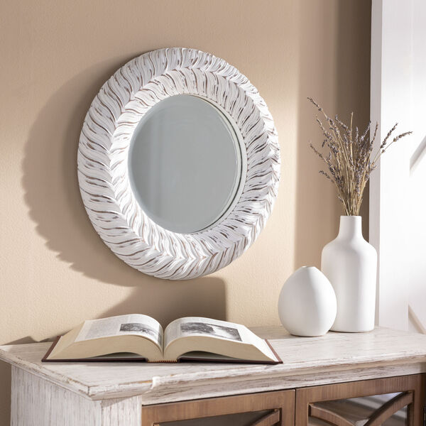 Tanu White Wall Mirror, image 1