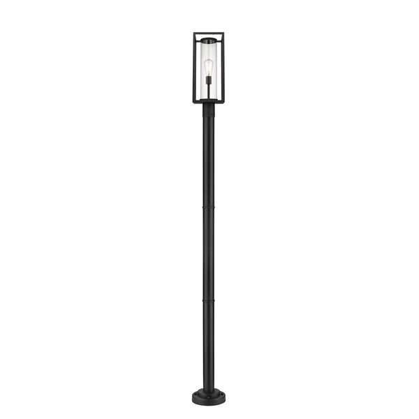 Dunbroch Black 96-Inch One-Light Outdoor Post Mount, image 4
