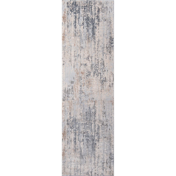 Dalston Gray Abstract Rectangular: 3 Ft. 11 In. x 5 Ft. 7 In. Rug, image 6