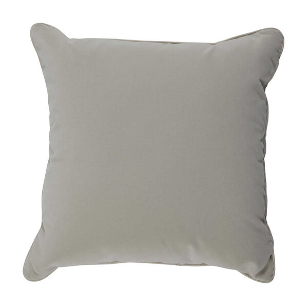 Fawn Terra Cotta and Almond 24 x 24 Inch Pillow with Mohave Welt, image 2