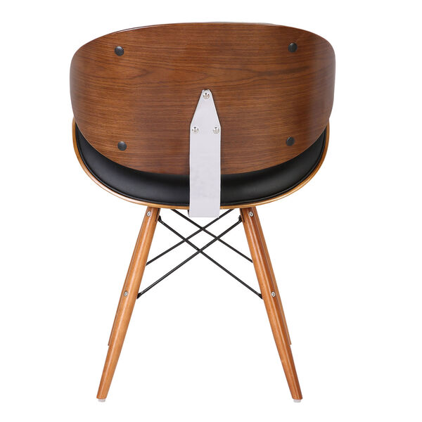 Cassie Black with Walnut Dining Chair, image 4