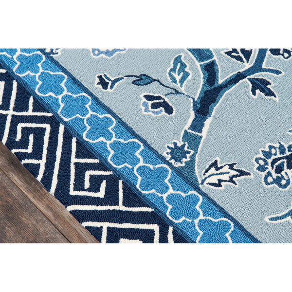 Blossom Dearie Blue Indoor/Outdoor Rug, image 4