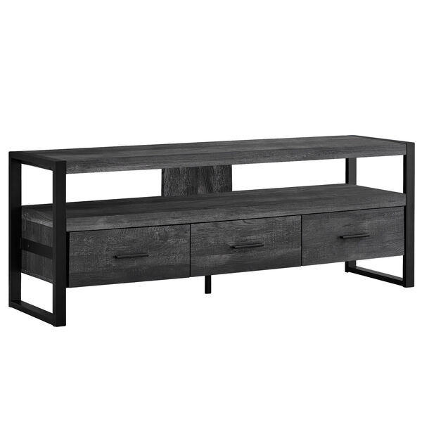 Black 59-Inch TV Stand, image 1