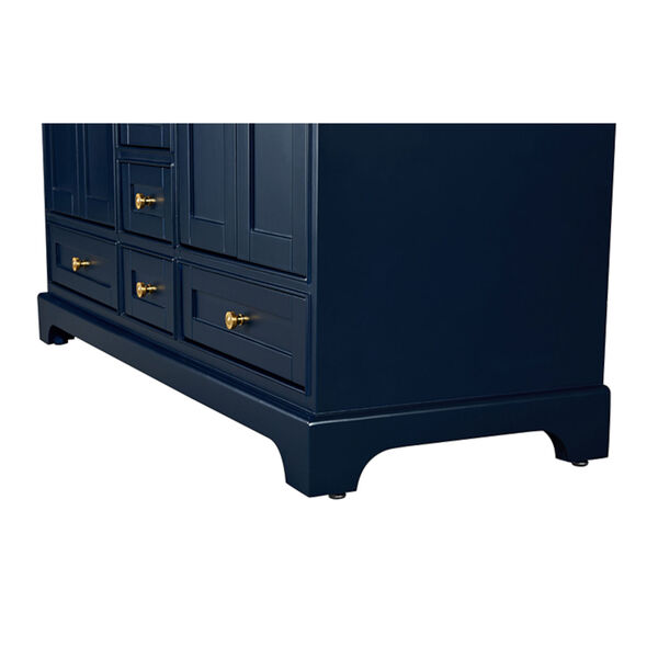 Audrey Heritage Blue White 72-Inch Vanity Console, image 4