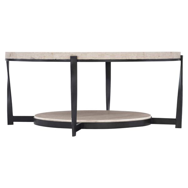 Berkshire Aged Pewter and Black 43-Inch Cocktail Table, image 4