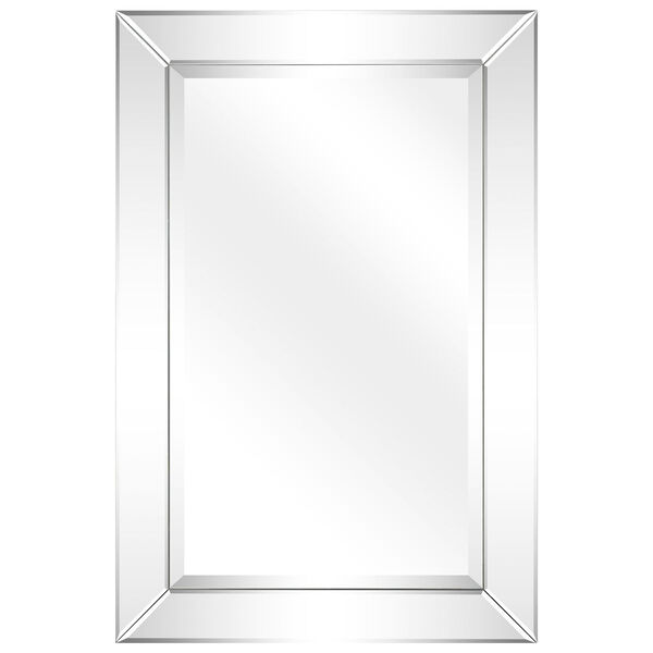 Moderno Clear 36 x 24-Inch Beveled Rectangle Wall Mirror, image 3