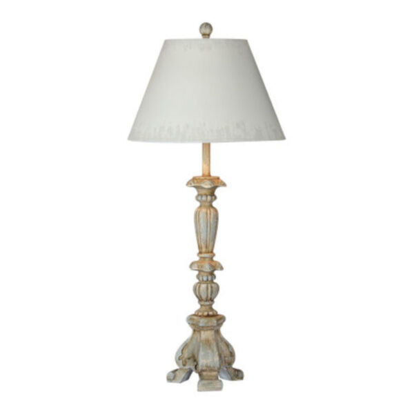 Charlotte Rustic Blue One-Light Table Lamp Set of Two, image 1