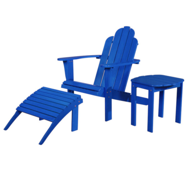 Kennedy Blue Adirondack Chair, image 5