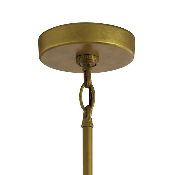 Camillo Natural Brass One-Light Outdoor Pendant, image 2