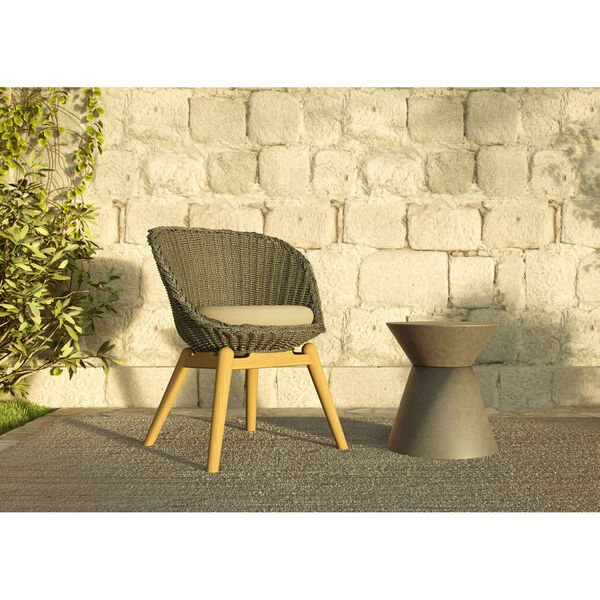 Palo Natural Iron Outdoor End Table, image 3