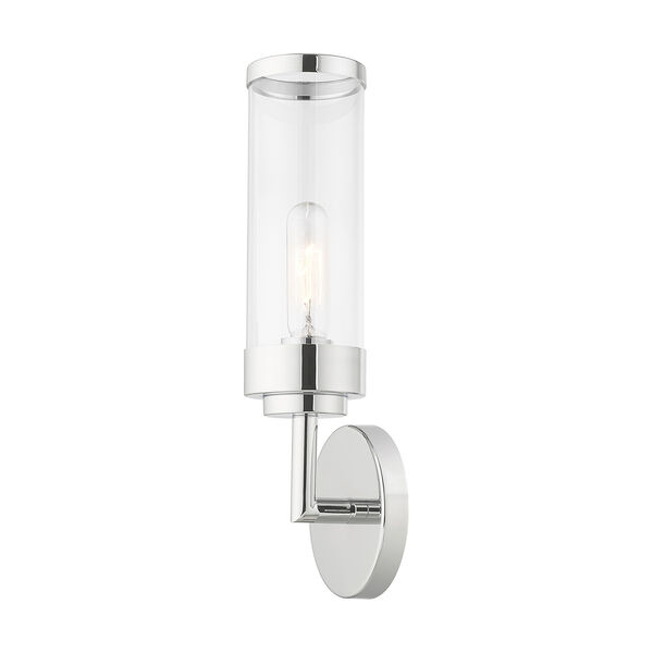 Hillcrest Polished Chrome 5-Inch One-Light ADA Wall Sconce, image 6