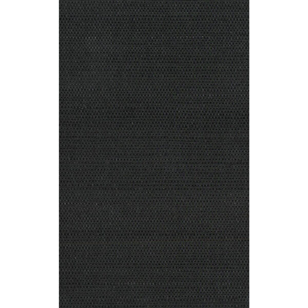 Candice Olson Natural Splendor Plain Sisals Black Wallpaper, image 1