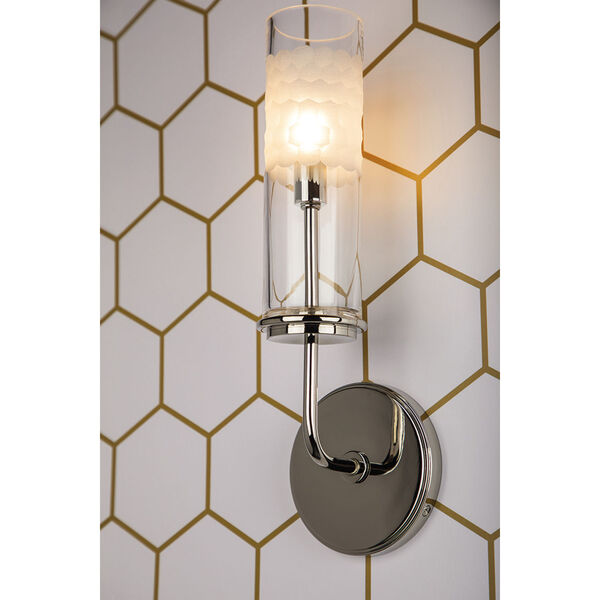 Wentworth Polished Nickel One-Light Wall Sconce, image 8