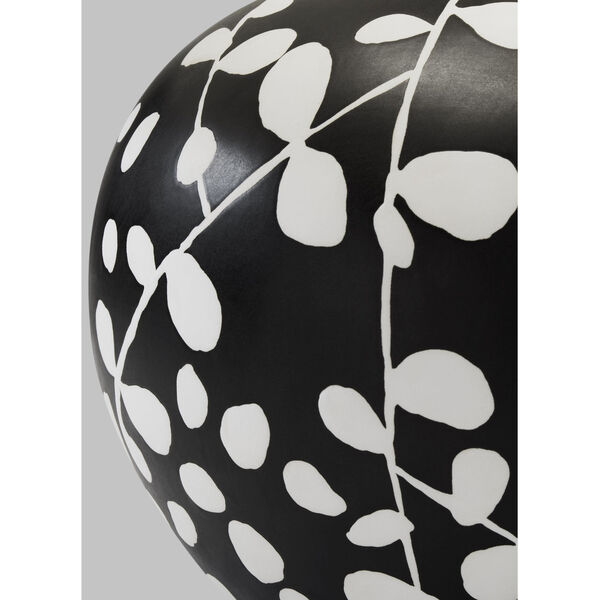 Nan White and Black One-Light Ceramic Table Lamp, image 2
